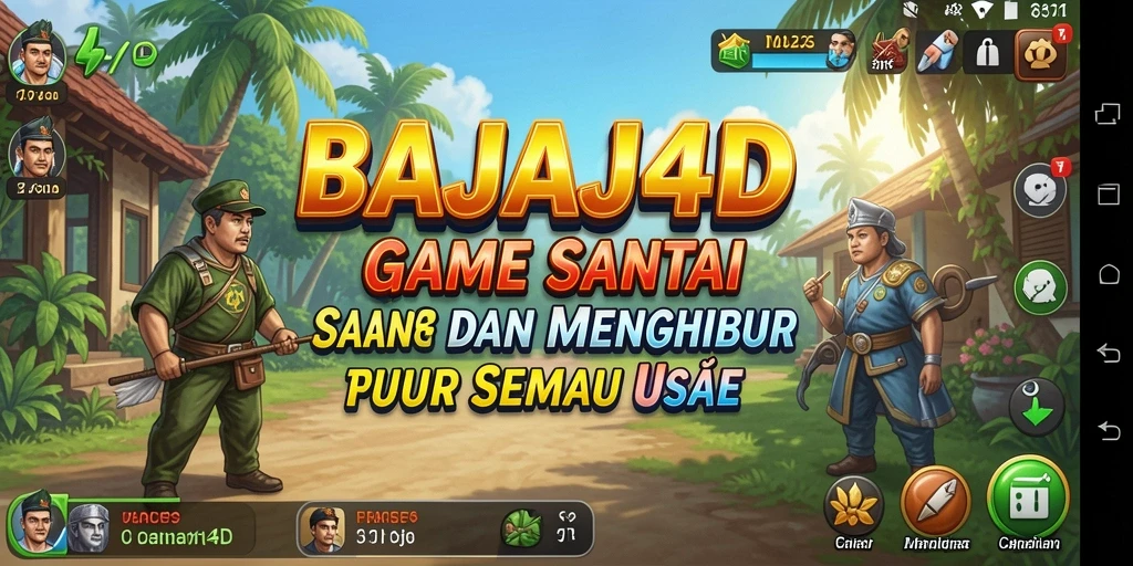 Tampilan gameplay BAJAJ4D yang seru dan menghibur.