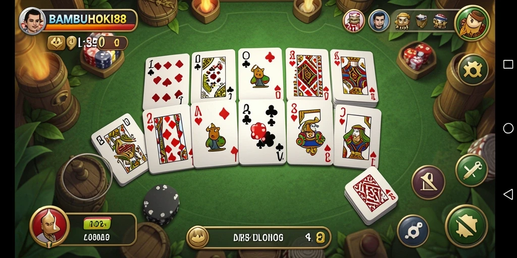 Tampilan gameplay seru dalam BAMBUHOKI88 yang melibatkan strategi dan keterampilan.
