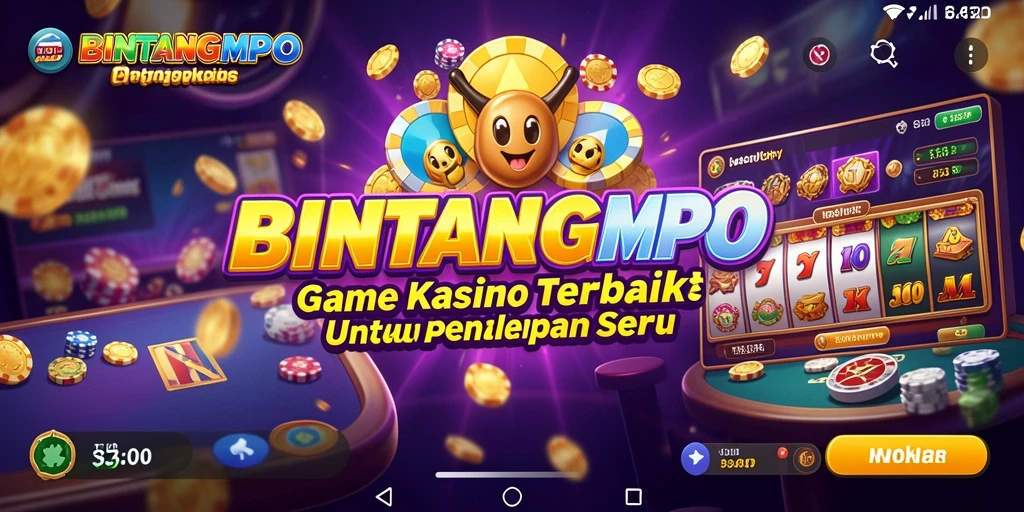 Tampilan menarik dari gameplay BINTANGMPO yang mendebarkan.