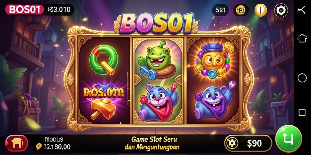 Gameplay Slot yang seru dan menampilkan grafik memukau.