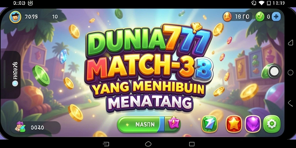 Tampilan menarik dari gameplay DUNIA777 yang penuh warna.
