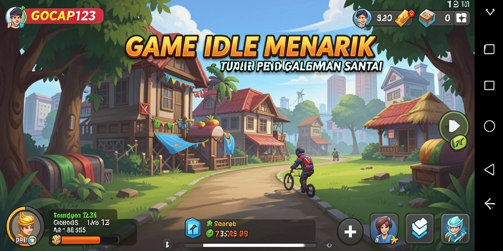 Tampilan menarik dari gameplay GOCAP123 yang penuh warna dan dinamis.
