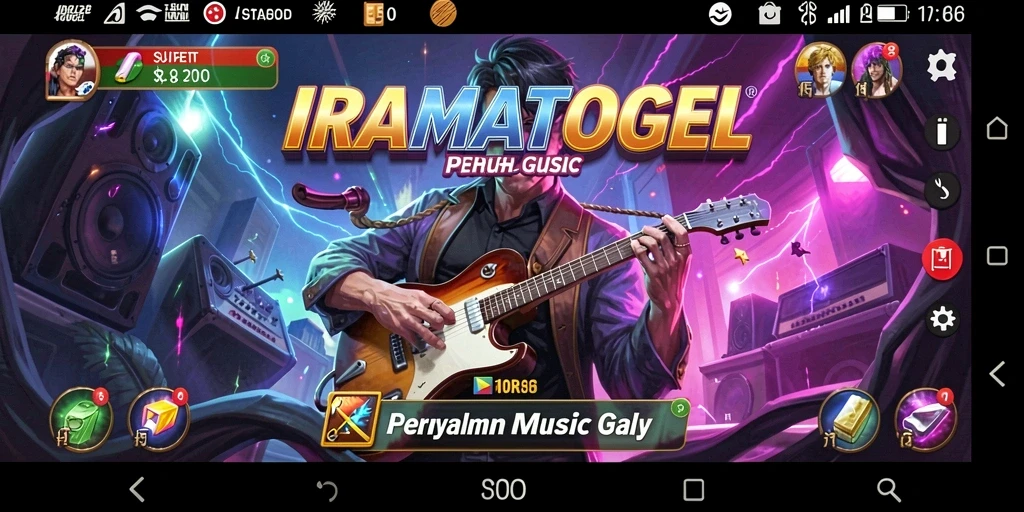 Tampilan gameplay IRAMATOGEL yang seru dan menantang.