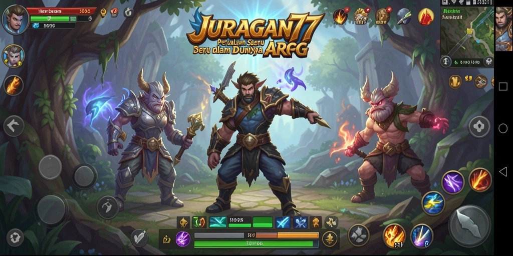 Gameplay menarik dalam dunia fantasi JURAGAN77.