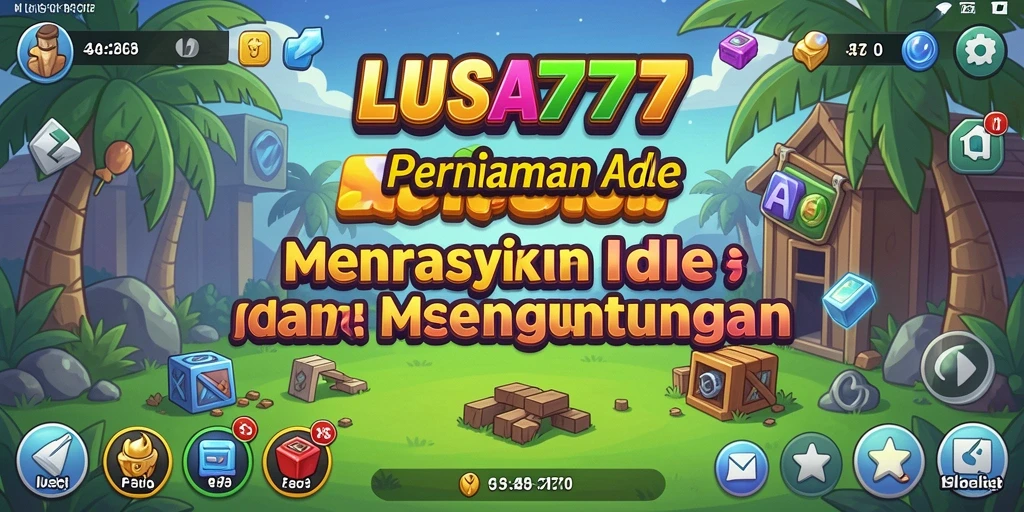 Tampilan gameplay LUSA777 yang seru dan interaktif.