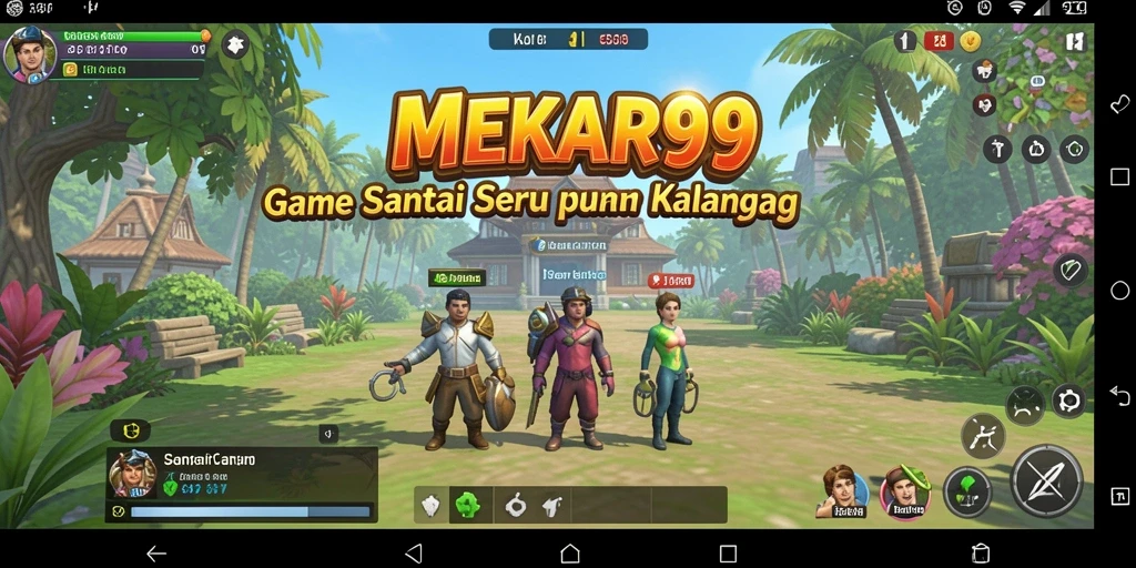Tampilan gameplay MEKAR99 yang seru dan interaktif.