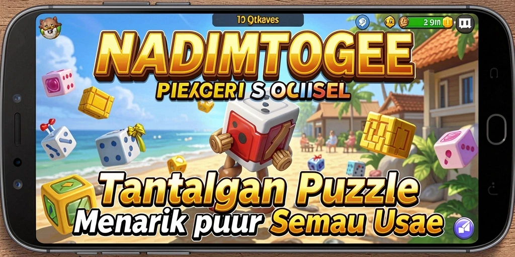 Tampilan gameplay menantang dalam NADIMTOGEL yang seru.