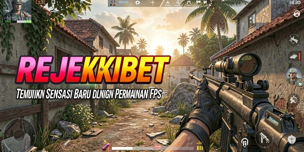 Tampilan aksi mendebarkan dalam gameplay REJEKIBET.