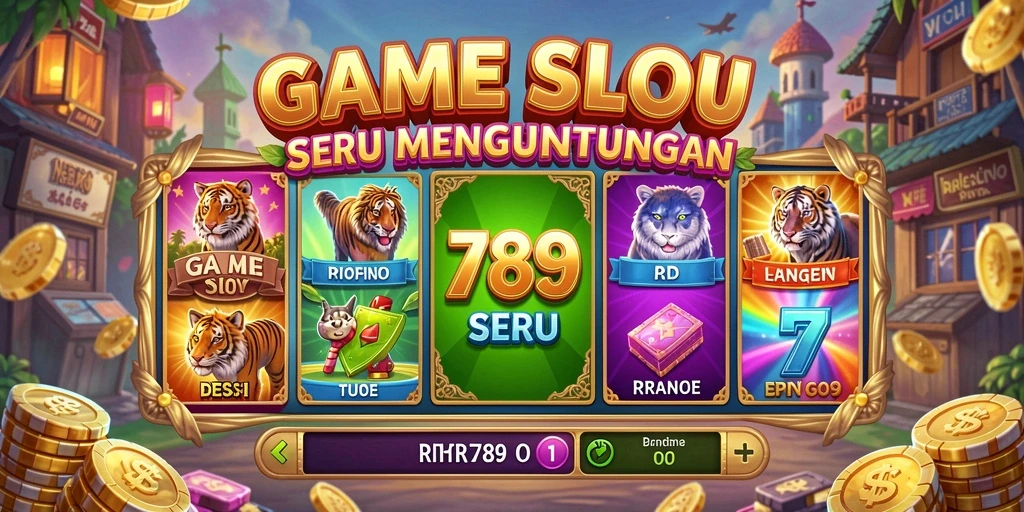 Tampilan game Slot RR789 dengan fitur menarik dan grafis memukau.