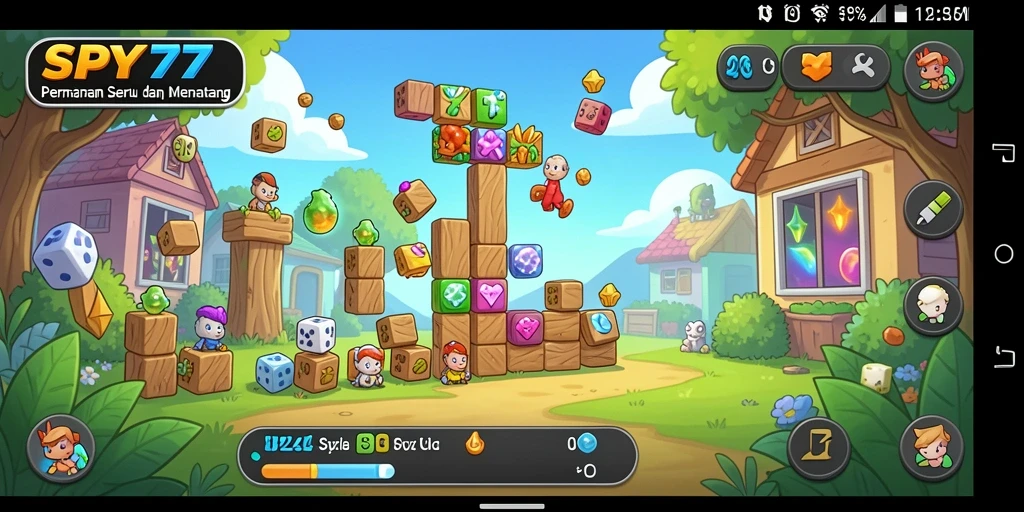 Tampilan gameplay SPY77 yang seru dan penuh teka-teki.