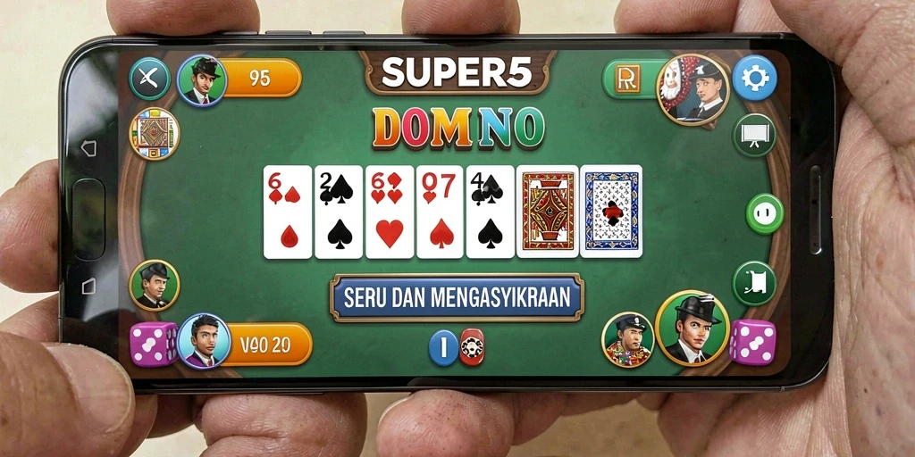 Tampilan gameplay SUPER5 yang penuh aksi dan tantangan.