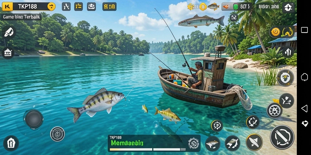 Tampilan gameplay seru dari TKP188 yang menarik dan menantang.
